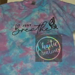 Just breathe butterfly shirt